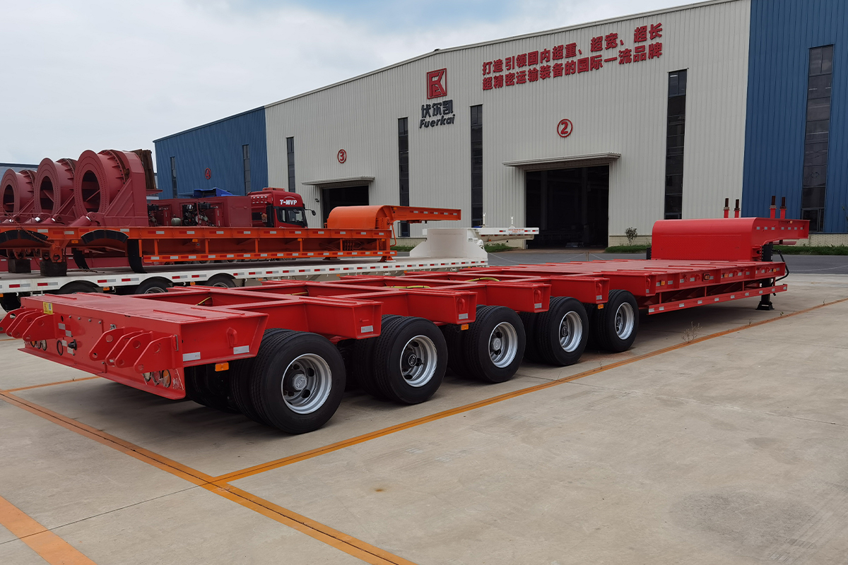 Rigid Suspension Lowbed Trailer XSD9401TDP