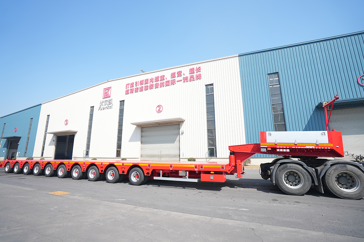 Multi-Axle Air Suspension Lowbed Trailer FKB9130