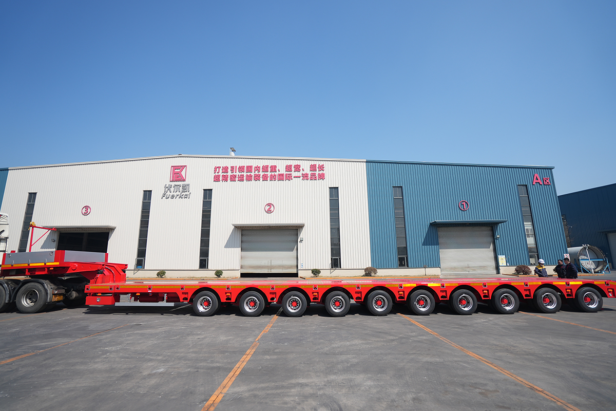 Multi-Axle Air Suspension Lowbed Trailer FKB9130