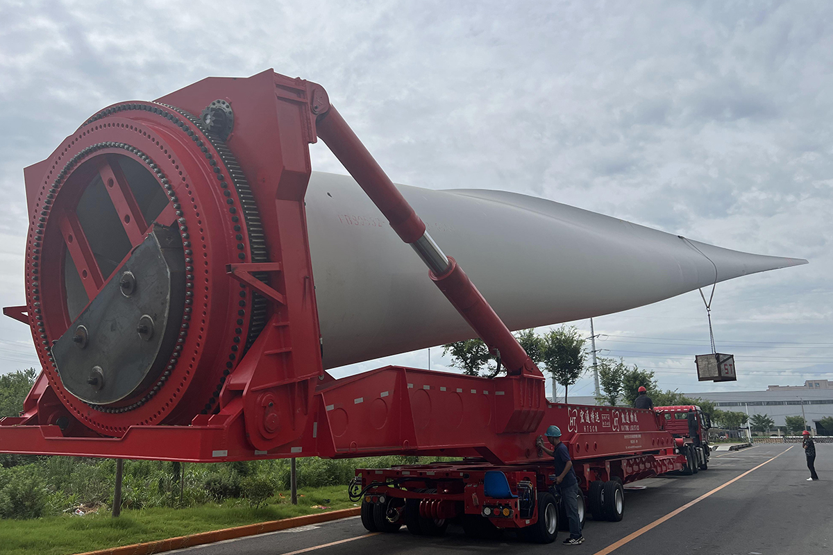 Wind Blade Transport Trailer