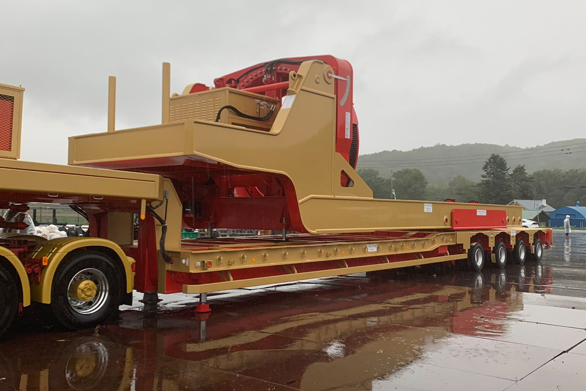Wind Blade Transport Trailer