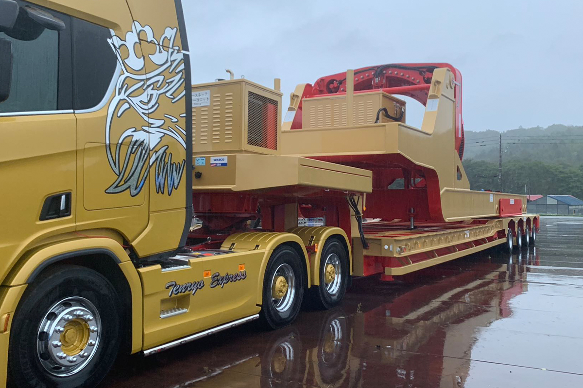 Wind Blade Transport Trailer
