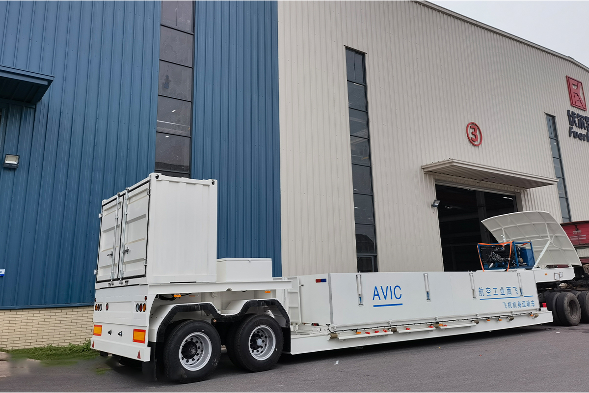 Aircraft Large Component Transport Trailer