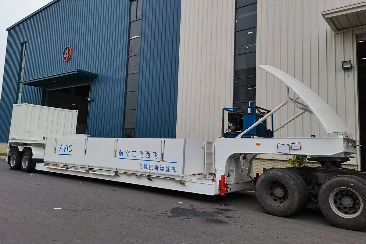 Aircraft Large Component Transport Trailer