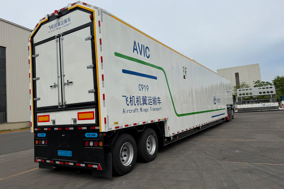 Aircraft Large Component Transport Trailer