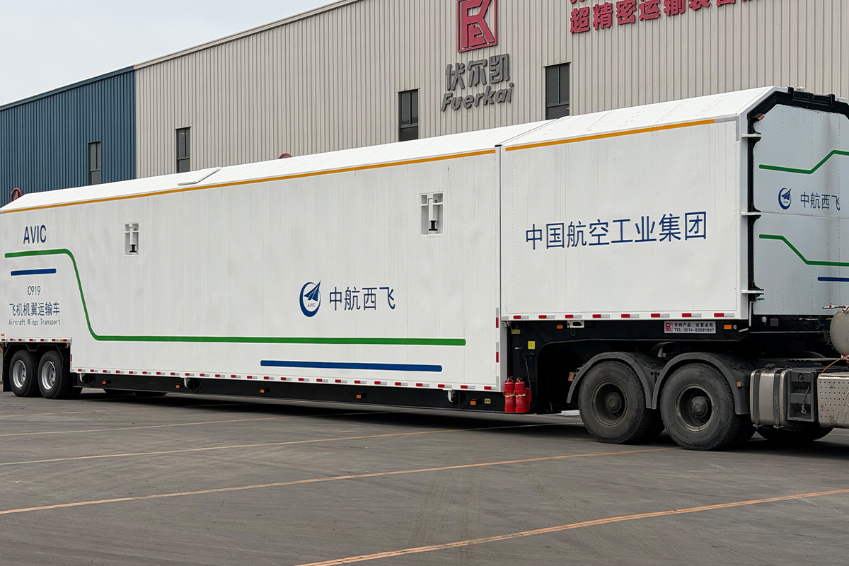 Aircraft Large Component Transport Trailer