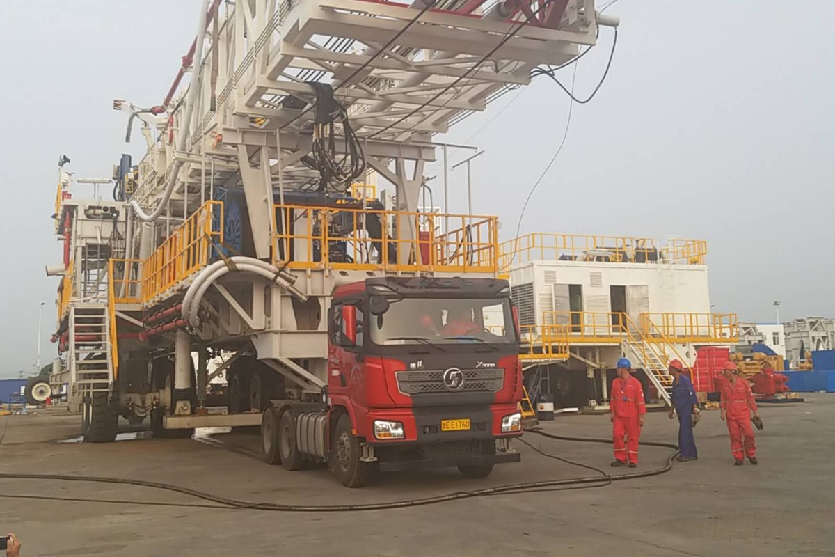 Oil Machinery Industry Transport Trailer