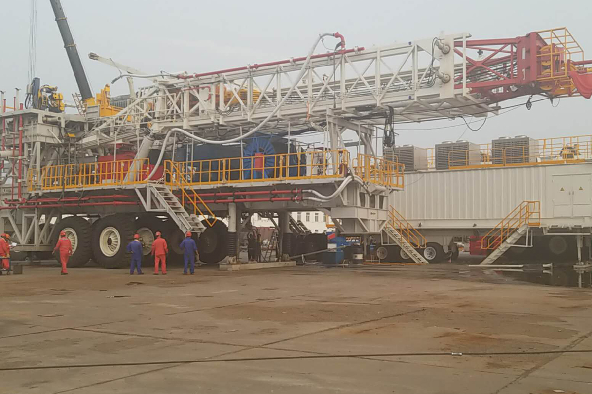 Oil Machinery Industry Transport Trailer