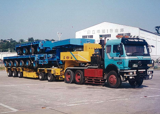 Multi-axle air suspension semi-trailer